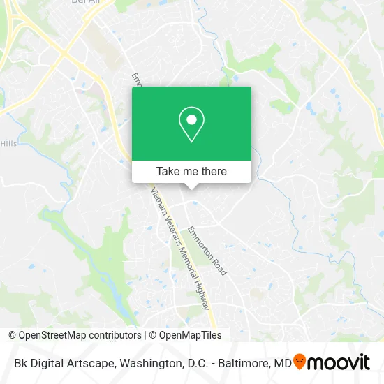 Bk Digital Artscape map