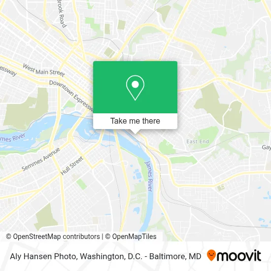 Aly Hansen Photo map
