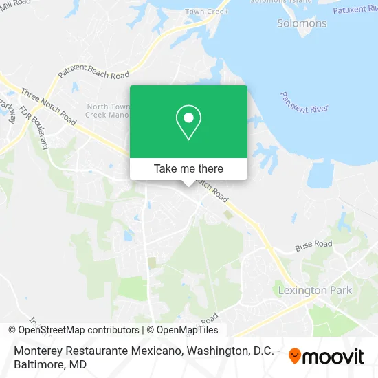 Monterey Restaurante Mexicano map