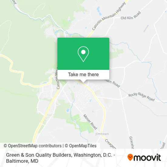 Green & Son Quality Builders map