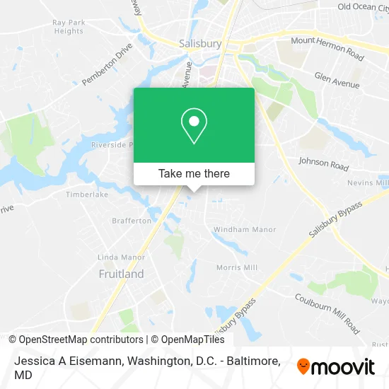 Jessica A Eisemann map