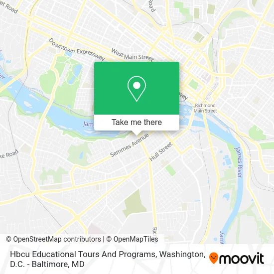 Hbcu Educational Tours And Programs map