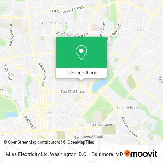 Miss Electricity Llc map