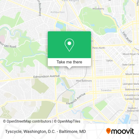 Tyscycle map