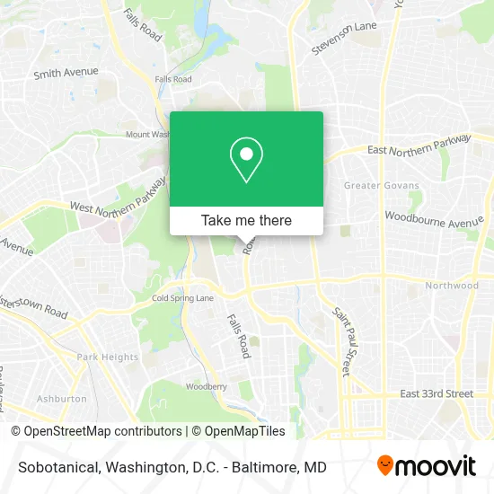 Sobotanical map