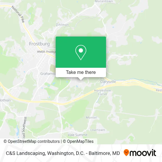 C&S Landscaping map