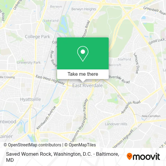 Saved Women Rock map