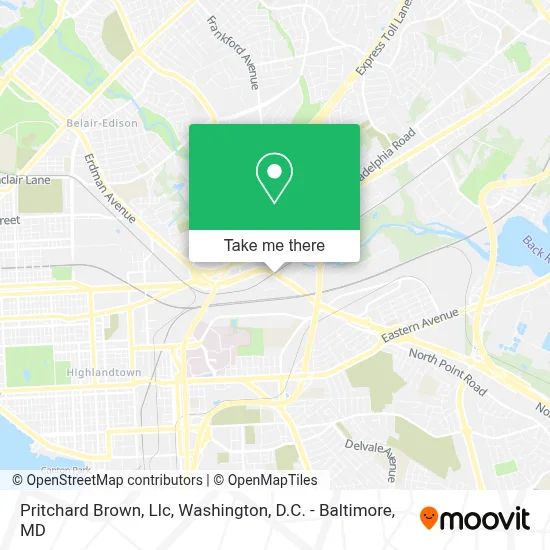 Pritchard Brown, Llc map