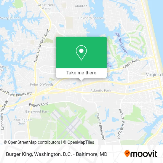 Burger King map