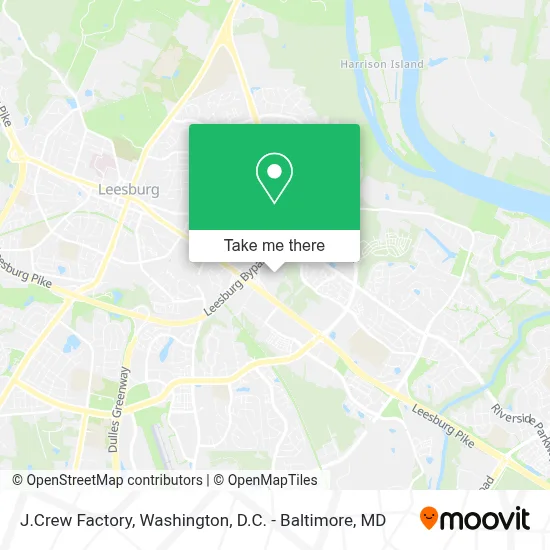 J.Crew Factory map