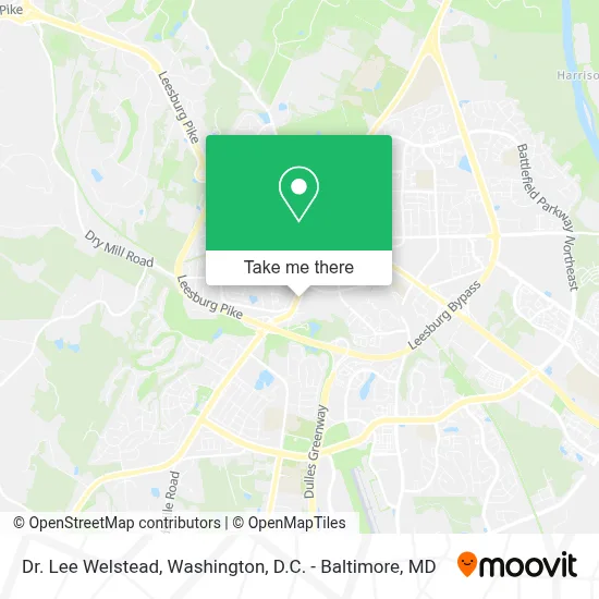 Dr. Lee Welstead map