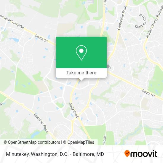 Minutekey map