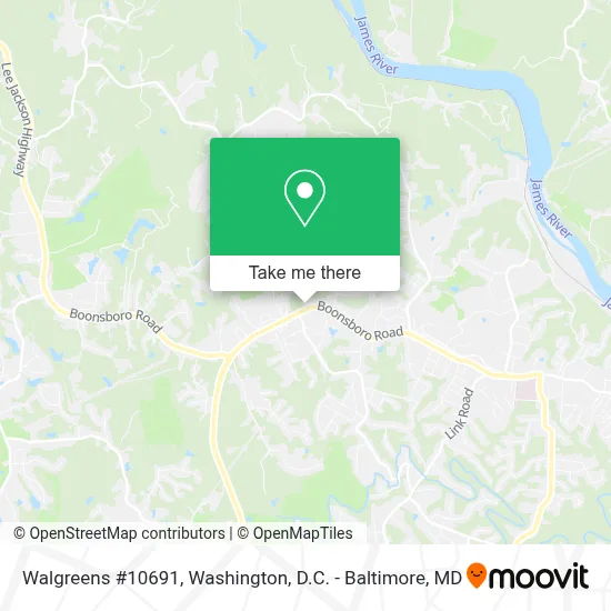 Walgreens #10691 map