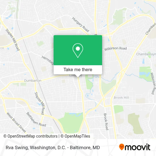 Rva Swing map