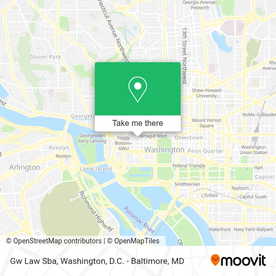 Gw Law Sba map
