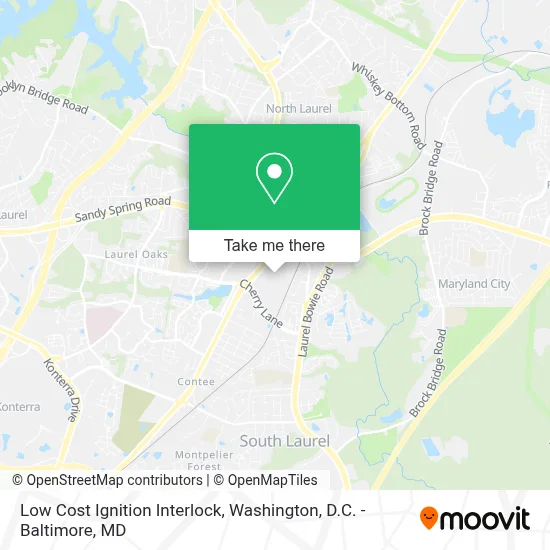 Low Cost Ignition Interlock map