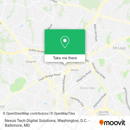 Nexus Tech Digital Solutions map