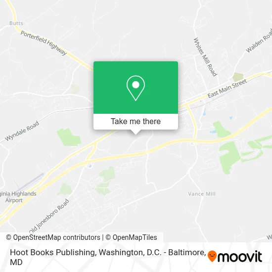 Hoot Books Publishing map