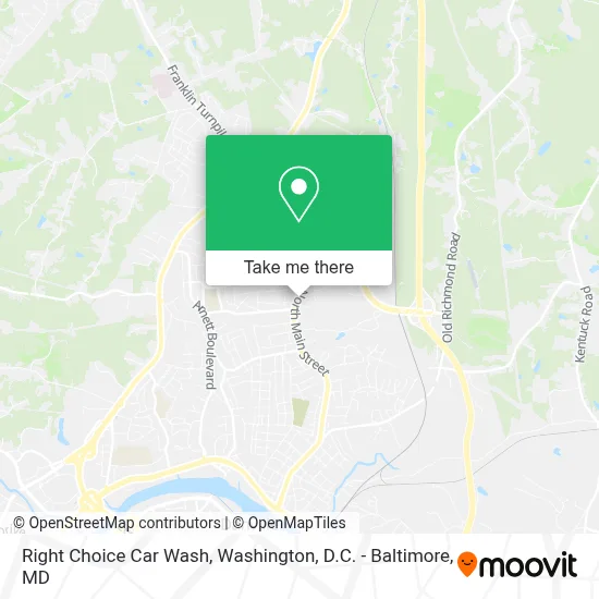 Right Choice Car Wash map