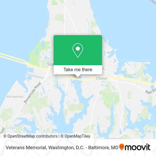 Veterans Memorial map