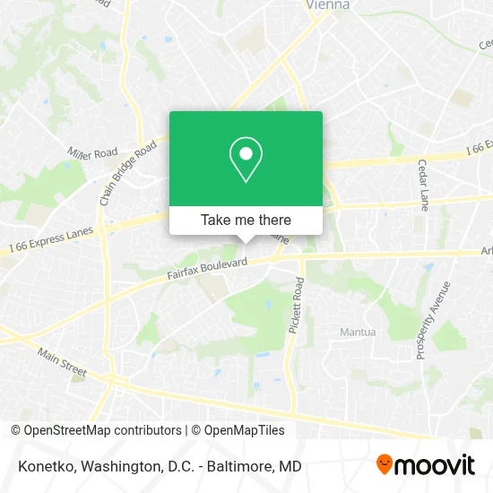 Konetko map