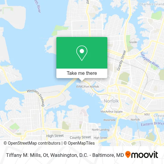 Tiffany M. Mills, Ot map