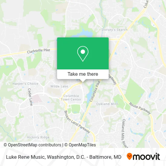 Luke Rene Music map