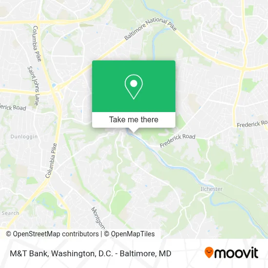 M&T Bank map