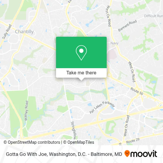 Gotta Go With Joe map
