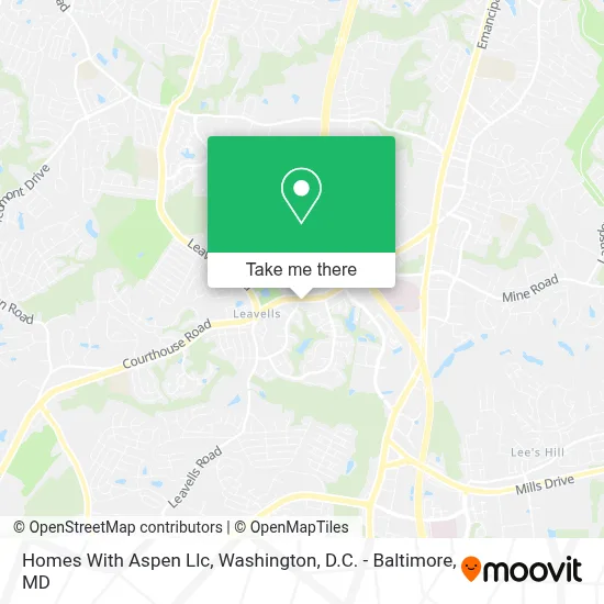Homes With Aspen Llc map