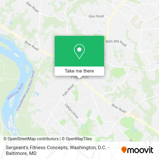 Sergeant's Fitness Concepts map
