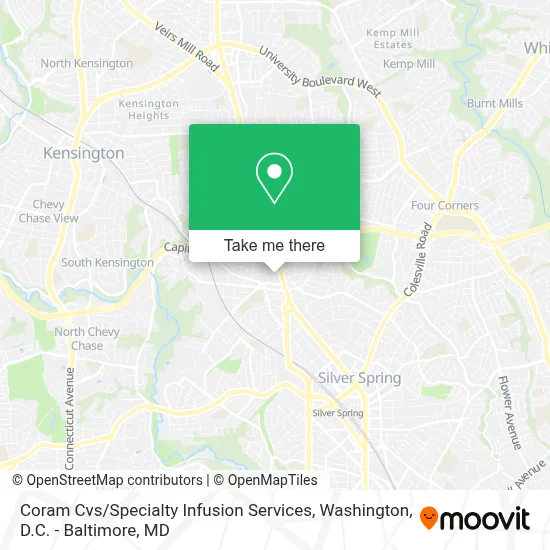 Coram Cvs / Specialty Infusion Services map