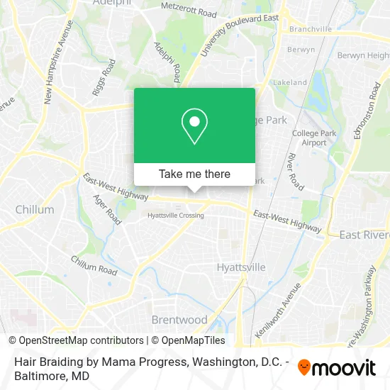Hair Braiding by Mama Progress map