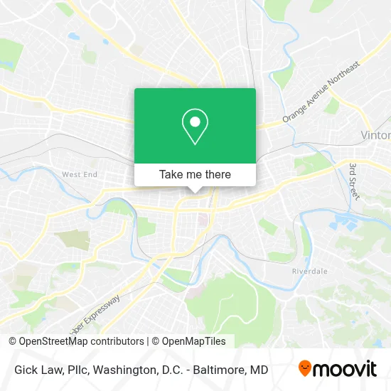 Gick Law, Pllc map