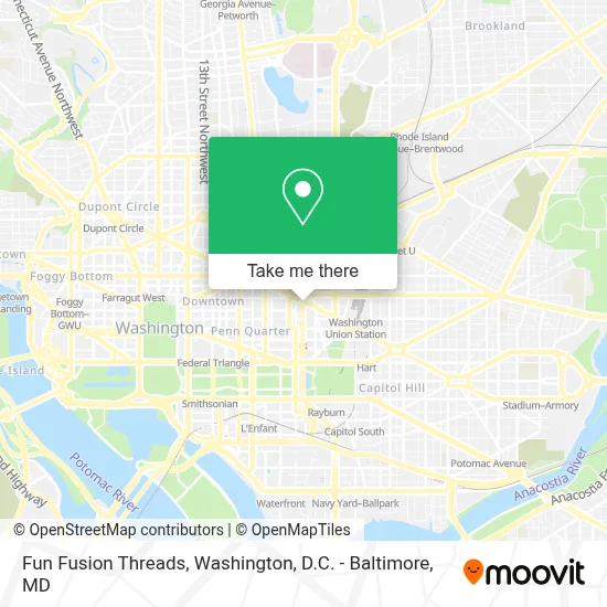 Fun Fusion Threads map