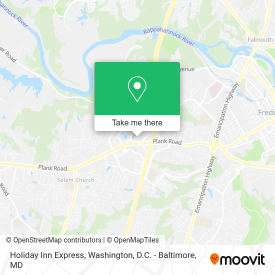 Holiday Inn Express map