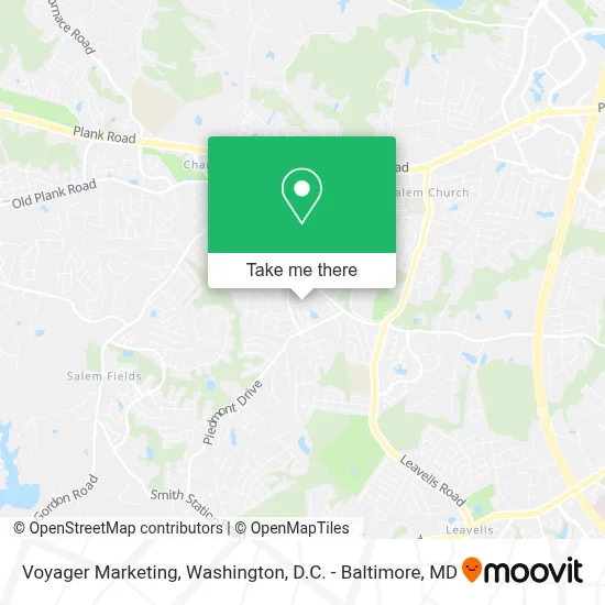 Voyager Marketing map