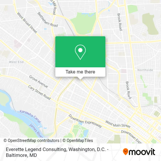 Everette Legend Consulting map