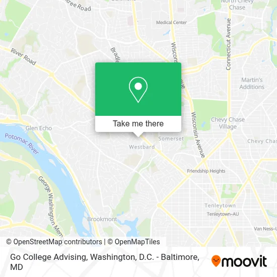 Go College Advising map
