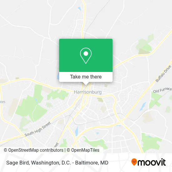 Sage Bird map