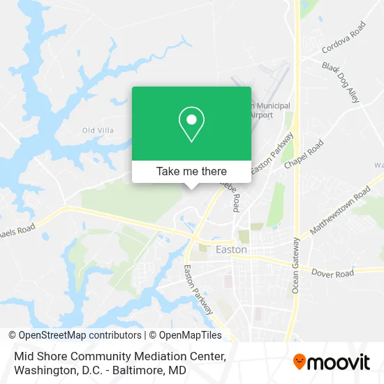 Mid Shore Community Mediation Center map