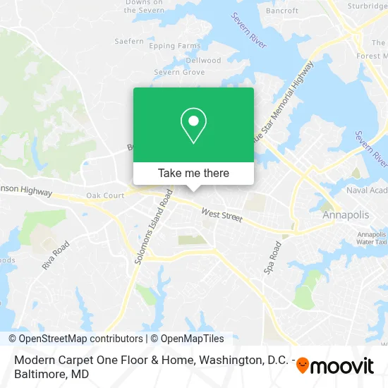 Modern Carpet One Floor & Home map