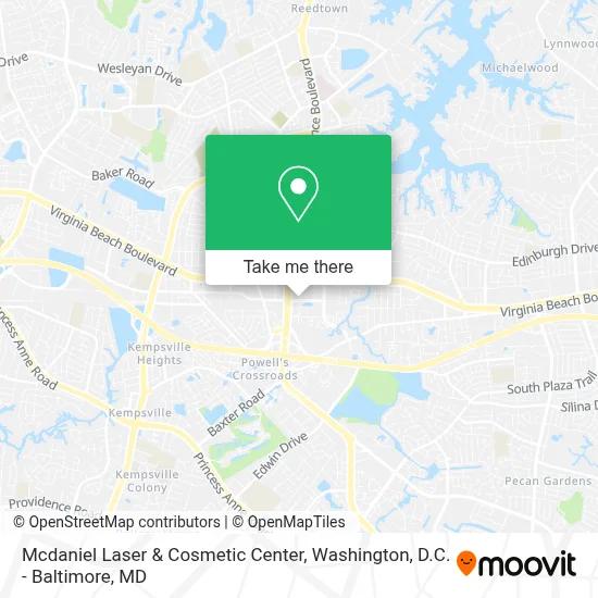 Mcdaniel Laser & Cosmetic Center map