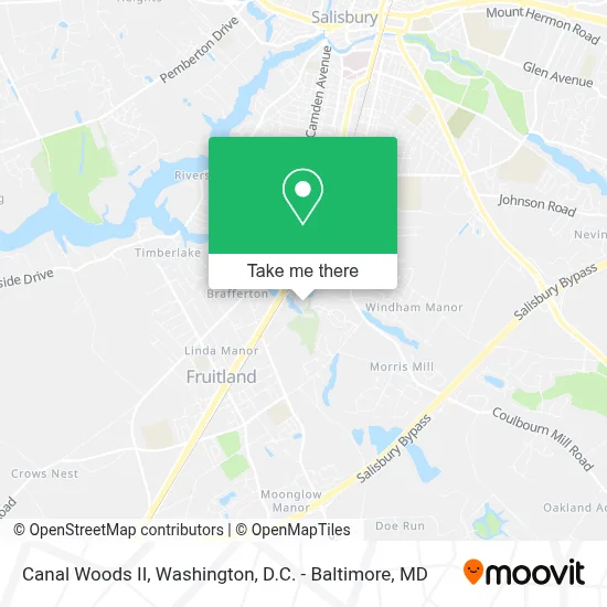 Canal Woods II map