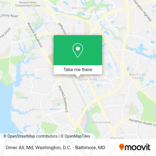 Omer Ali, Md map