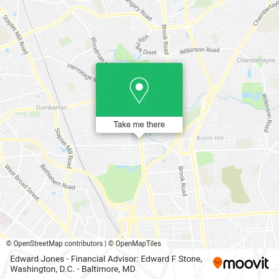 Edward Jones - Financial Advisor: Edward F Stone map