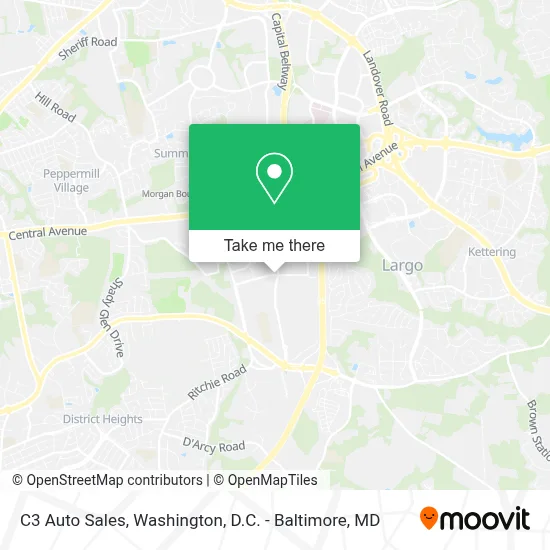 C3 Auto Sales map