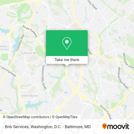 Bnb Services map