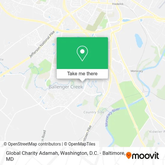 Global Charity Adamah map