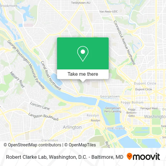 Robert Clarke Lab map